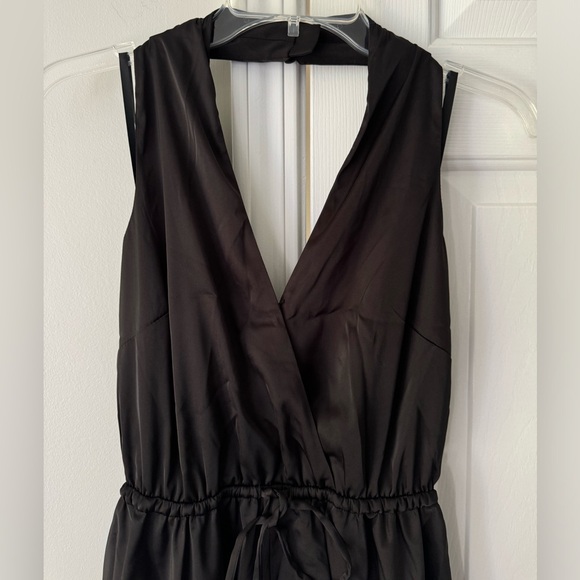 Anthropologie Hutch Classic Black Halter Romper, Size XS - Picture 8 of 12